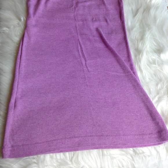 Lavender Racerback Stretch Tank Top Womens Size SM - Picture 5 of 7